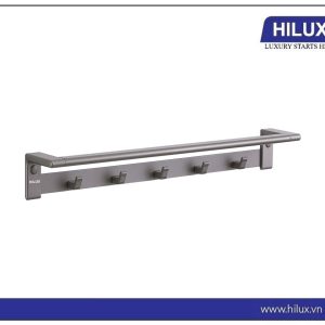 Thanh treo khăn kết hợp mắc áo 6808